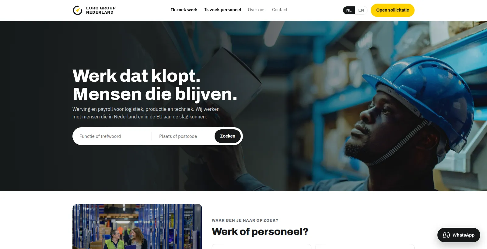 Euro Group Nederland Website