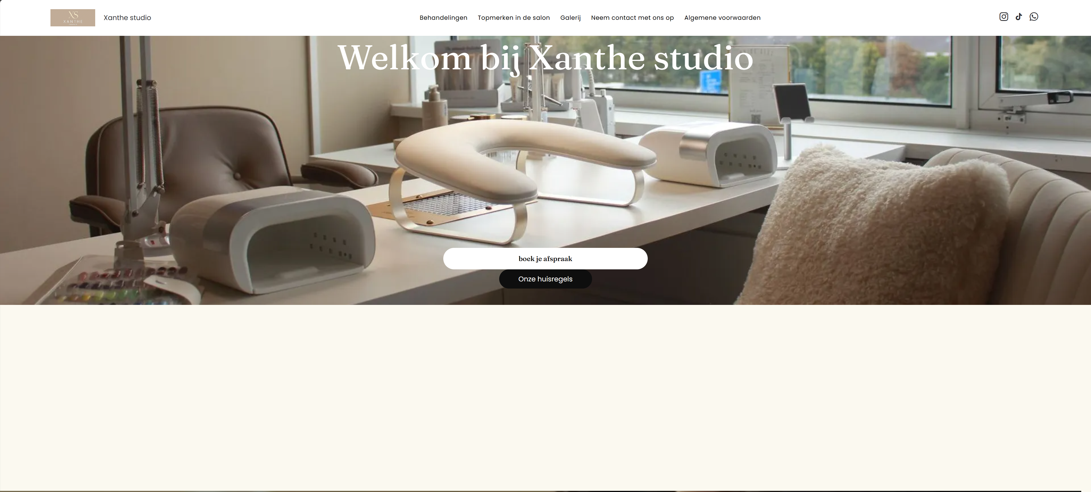 Xhante Studio Website