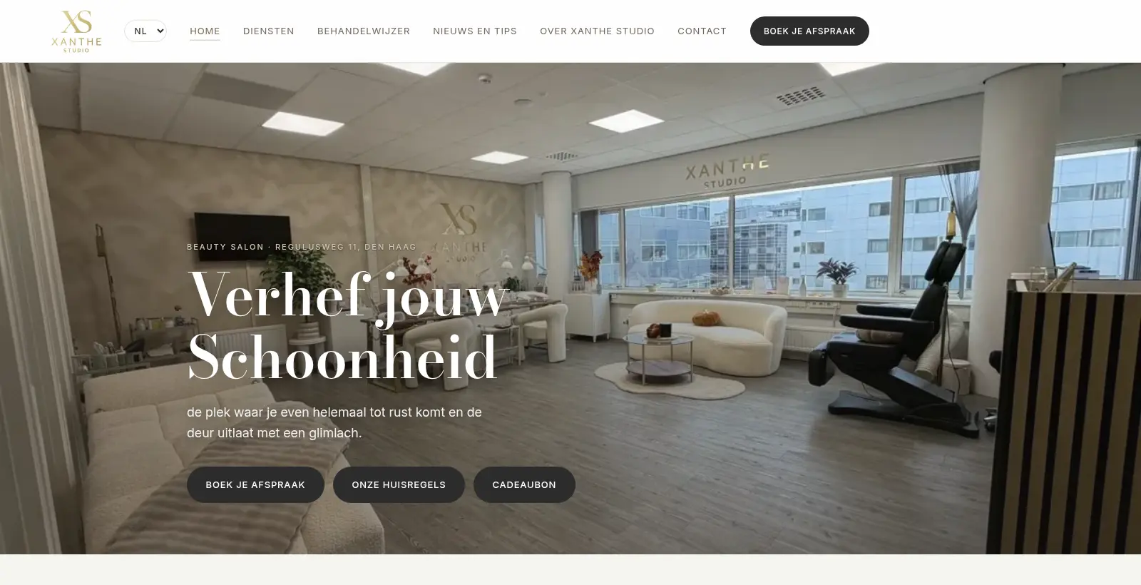 Xanthe Studio Website